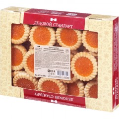 Печенье сдобное Деловой Стандарт Cookies with orange marmalade, 420г Печенье сдобное Деловой Стандарт Cookies with orange marmalade, 420г - фото 6
