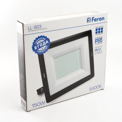Прожектор светодиодный Feron LL-923 IP65 150W 6400K (32104) Прожектор светодиодный Feron LL-923 IP65 150W 6400K (32104) - фото 5