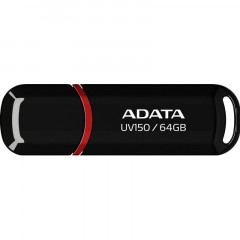 Флеш-память ADATA UV150, 64GB, AUV150-64G-RBK