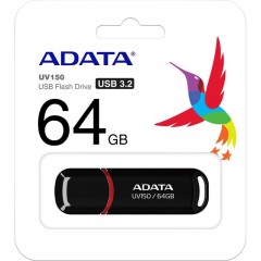 Флеш-память ADATA UV150, 64GB, AUV150-64G-RBK - фото 2