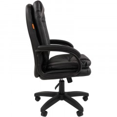 Кресло VT_Chairman 668LT черный пластик, экопремиум черный N Кресло VT_Chairman 668LT черный пластик, экопремиум черный N - фото 3