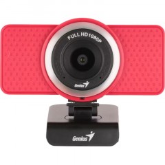 Веб-камера GENIUS ECam 8000, микрофон, 1080P, красный Веб-камера GENIUS ECam 8000, микрофон, 1080P, красный - фото 3