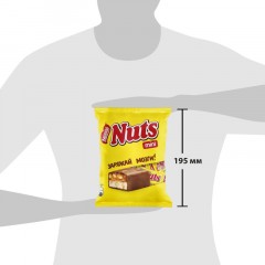 Шоколадный батончик Nuts Mini,148г - фото 6