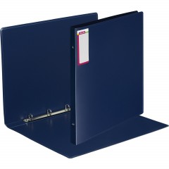 Папка на 4-х кольцах пласт. 25/32мм вертик. А3 ATTACHE, синий - фото 2