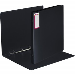 Папка на 4-х кольцах пласт. 25/32мм вертик. А3 ATTACHE, черный - фото 2