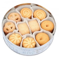 Печенье сдобное Bisquini Датское ассорти, 340г - фото 2