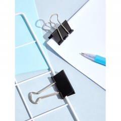 Зажимы для бумаг 32мм 12шт./уп. Комус, в картонной коробке - фото 10