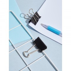 Зажимы для бумаг 32мм 12шт./уп. Комус, в картонной коробке - фото 12