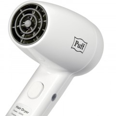 Фен Puff-1200B, белый, 1,2 кВт, с доп. розеткой Фен Puff-1200B, белый, 1,2 кВт, с доп. розеткой - фото 3