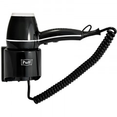 Фен Puff-1800Вl,черный, 1,8 кВт