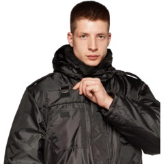 Костюм зимний Охранника с п/к черный (р.60-62) 170-176 - фото 9