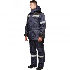 Костюм рабочий зимний ПАМИР с СВП п/к (р.48-50) 170-176 Костюм рабочий зимний ПАМИР с СВП п/к (р.48-50) 170-176 - фото 2