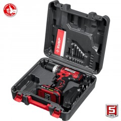 Дрель-шуруповерт аккумуляторная Li-ion ЗУБР ДШЛ-145-21, 14.4 В, 1 АКБ - фото 12