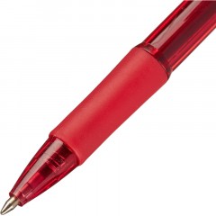Ручка шариковая автомат. Pentel FineLine рез.манж,0,7мм красн BK417-B Ручка шариковая автомат. Pentel FineLine рез.манж,0,7мм красн BK417-B - фото 3