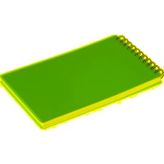 Блокнот 100х170 40л. Attache WATERPROOF-АНТИДОЖДЬ,мет.гребень,пласт.обл,син - фото 11