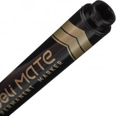 Маркер перманентный Deli Mate 1,5-3 мм черный кругл.нак.EU10220 Маркер перманентный Deli Mate 1,5-3 мм черный кругл.нак.EU10220 - фото 5