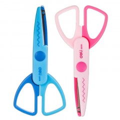 Ножницы детские Deli ED60001 Neon 136мм, пласт. ручки, сталь,ассорт,блис Ножницы детские Deli ED60001 Neon 136мм, пласт. ручки, сталь,ассорт,блис - фото 2