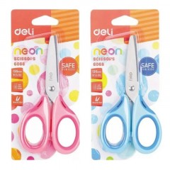 Ножницы детские Deli E6068 Neon 135мм сталь ассорти Ножницы детские Deli E6068 Neon 135мм сталь ассорти - фото 8