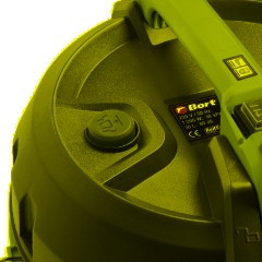 Пылесос строительный BORT BSS-1220 BLACK, 20 л (93412598) - фото 11