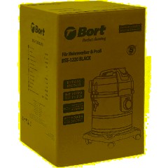 Пылесос строительный BORT BSS-1220 BLACK, 20 л (93412598) - фото 15