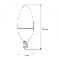 Лампа светодиодная Camelion LED10-C35/830/E14 10Вт 220В Лампа светодиодная Camelion LED10-C35/830/E14 10Вт 220В - фото 3