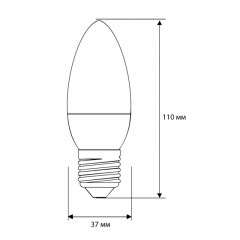 Лампа светодиодная Camelion LED12-C35/865/E27 12Вт 220В Лампа светодиодная Camelion LED12-C35/865/E27 12Вт 220В - фото 3