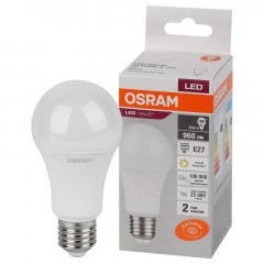 Лампа светодиодная OSRAM LED Value A, 12Вт, 3000К Е27(578975) - фото 2