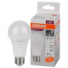 Лампа светодиодная OSRAM LED Value A, 1200лм, 15Вт, 4000К Е27(579156) Лампа светодиодная OSRAM LED Value A, 1200лм, 15Вт, 4000К Е27(579156) - фото 2