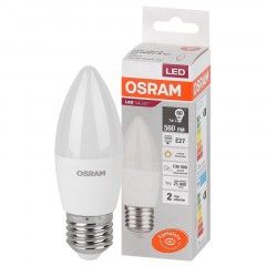 Лампа светодиодная OSRAM LED Value B, 560лм, 7Вт, 3000К E27 579446 Лампа светодиодная OSRAM LED Value B, 560лм, 7Вт, 3000К E27 579446 - фото 2
