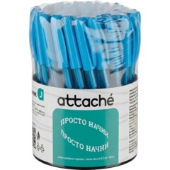 Ручка шариковая неавтомат. Attache Ink Mate ш0,5мм,лин0,3мм,син,масл - фото 8