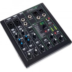 Микшерный пульт Mackie ProFX6v3, 6-канальный, с процессором эффектов Микшерный пульт Mackie ProFX6v3, 6-канальный, с процессором эффектов - фото 2