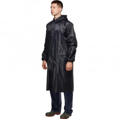 Плащ нейлон с ПВХ синий р.XL Плащ нейлон с ПВХ синий р.XL - фото 2