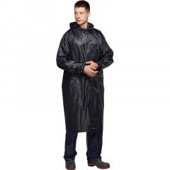 Плащ нейлон с ПВХ синий р.XL Плащ нейлон с ПВХ синий р.XL - фото 6