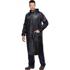 Плащ нейлон с ПВХ синий р.XL Плащ нейлон с ПВХ синий р.XL - фото 7
