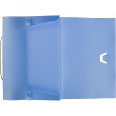 Папка на резинках Attache Selection Breeze, А4, 700мкм, вырубка, рашпиль - фото 2