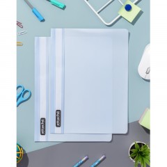 Скоросшиватель пластиковый Attache Selection Breeze, А4, 200мкм, 5шт/уп Скоросшиватель пластиковый Attache Selection Breeze, А4, 200мкм, 5шт/уп - фото 4
