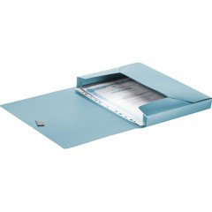 Папка на резинках Attache Metallics А4 800мкм, 40мм, зеленый Папка на резинках Attache Metallics А4 800мкм, 40мм, зеленый - фото 3