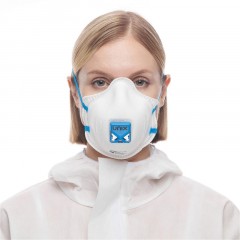 Полумаска фильтрующая UNIX Air 113V FFP3 R D 3шт/уп - фото 6