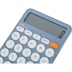 Калькулятор настольный КОМП. Deli EM124, 12-р, батар., 158x105мм, голубой Калькулятор настольный КОМП. Deli EM124, 12-р, батар., 158x105мм, голубой - фото 7