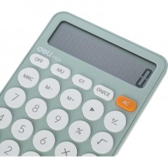 Калькулятор настольный КОМП. Deli EM124, 12-р, батар., 158х105мм, зеленый Калькулятор настольный КОМП. Deli EM124, 12-р, батар., 158х105мм, зеленый - фото 7