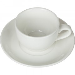 Кофейная пара Chan Wave Classic Шоко, фарфор, белый, 90мл, фк 875 Кофейная пара Chan Wave Classic Шоко, фарфор, белый, 90мл, фк 875 - фото 2