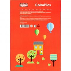 Бумага цветная Комус Класс ColorPics А4,20л,20цв,тонированная в массе - фото 4