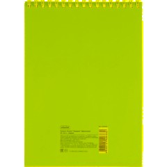 Блокнот Attache Акварель гребень картон А5 60л фиолет - фото 8