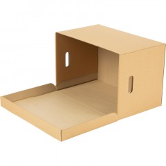 Короб архивный Делопроизводство 480x325x295мм T25B бурый Короб архивный Делопроизводство 480x325x295мм T25B бурый - фото 4