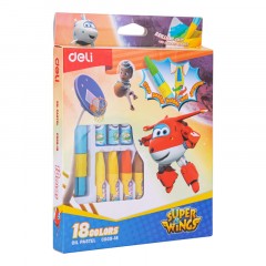Пастель масляная Deli Super Wings набор 18 цветов EC009-18 Пастель масляная Deli Super Wings набор 18 цветов EC009-18 - фото 7