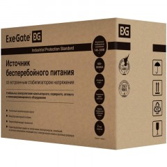 ИБП ExeGate Power Smart ULB-850 850VA/480W 2xEURO,RJ45/11,USB(EP285478RUS) ИБП ExeGate Power Smart ULB-850 850VA/480W 2xEURO,RJ45/11,USB(EP285478RUS) - фото 3