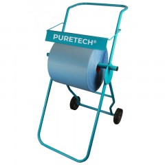 Материал протирочный нетканый Puretech 60г/м2 синий 36,5х32см 1000л W60375 - фото 2