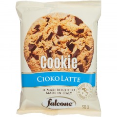 Печенье Falcone Cookies сахарное с молочным шоколадом, 200г - фото 2