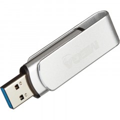 Флеш-память Promega Jet 64GB USB3.0 серебро, металл, под лого NTU388U3064GB Флеш-память Promega Jet 64GB USB3.0 серебро, металл, под лого NTU388U3064GB - фото 3