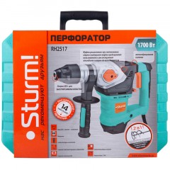 Перфоратор Sturm! SDS-plus 1700Вт, 5.5Дж (RH2517) Перфоратор Sturm! SDS-plus 1700Вт, 5.5Дж (RH2517) - фото 5